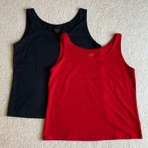 2 Eileen Fisher organic cotton tanks